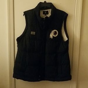 NFL VEST REDSKINS W/ DETACHABKE HOOD